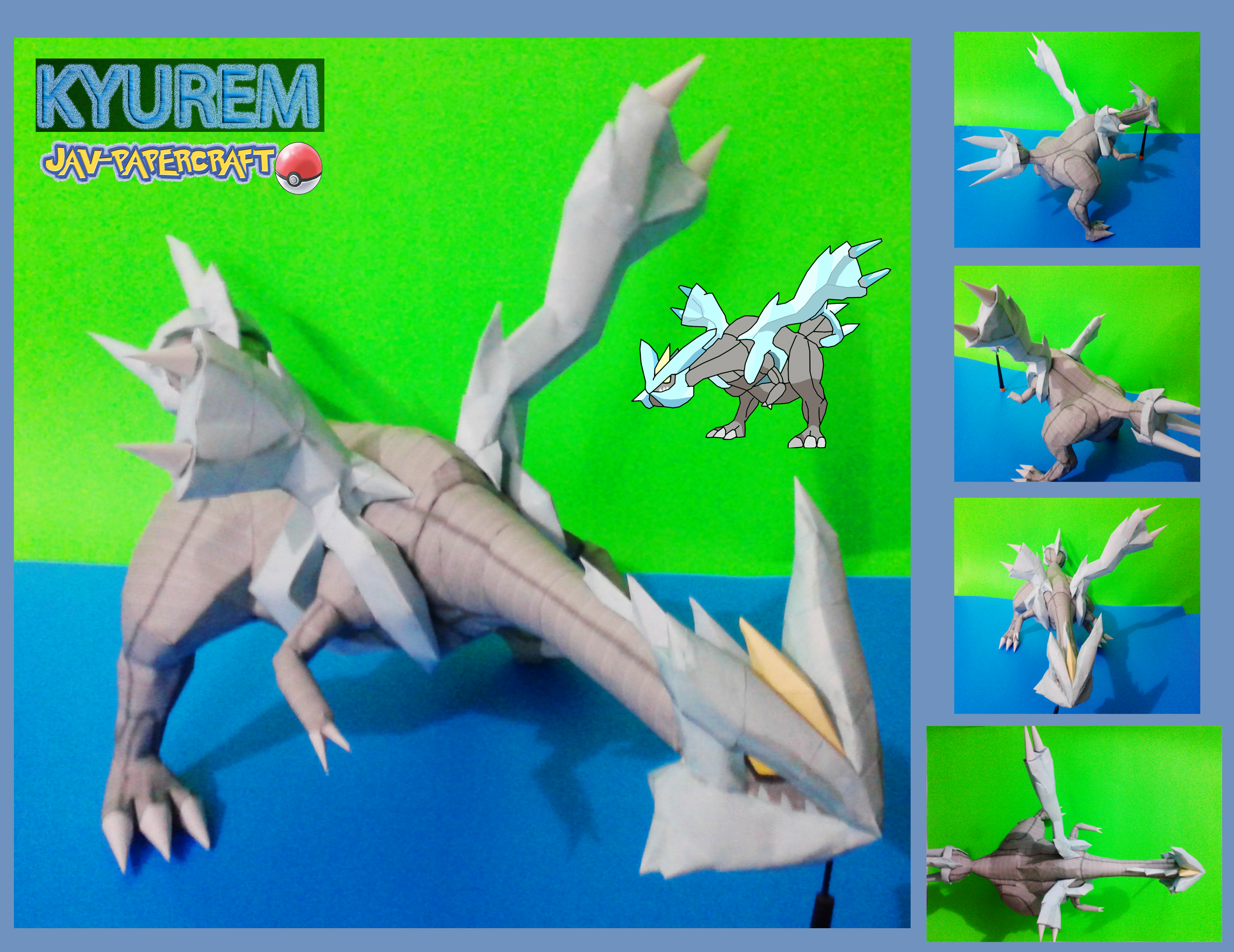 kyurem papercraft download