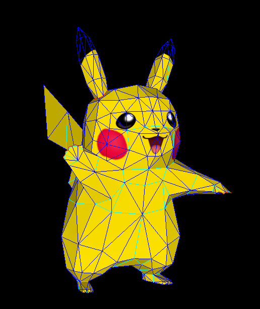 pikachu papercraft