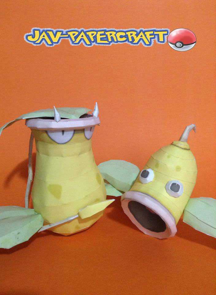 Weepinbell Victreebel papercraft