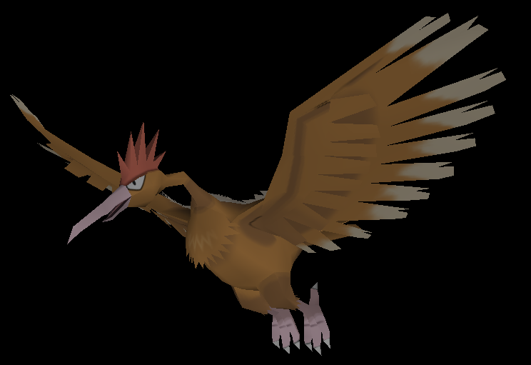 Fearow papercraft model