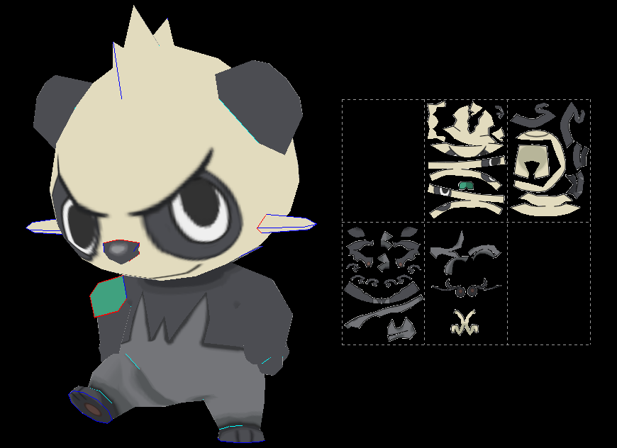 Pancham papercraft