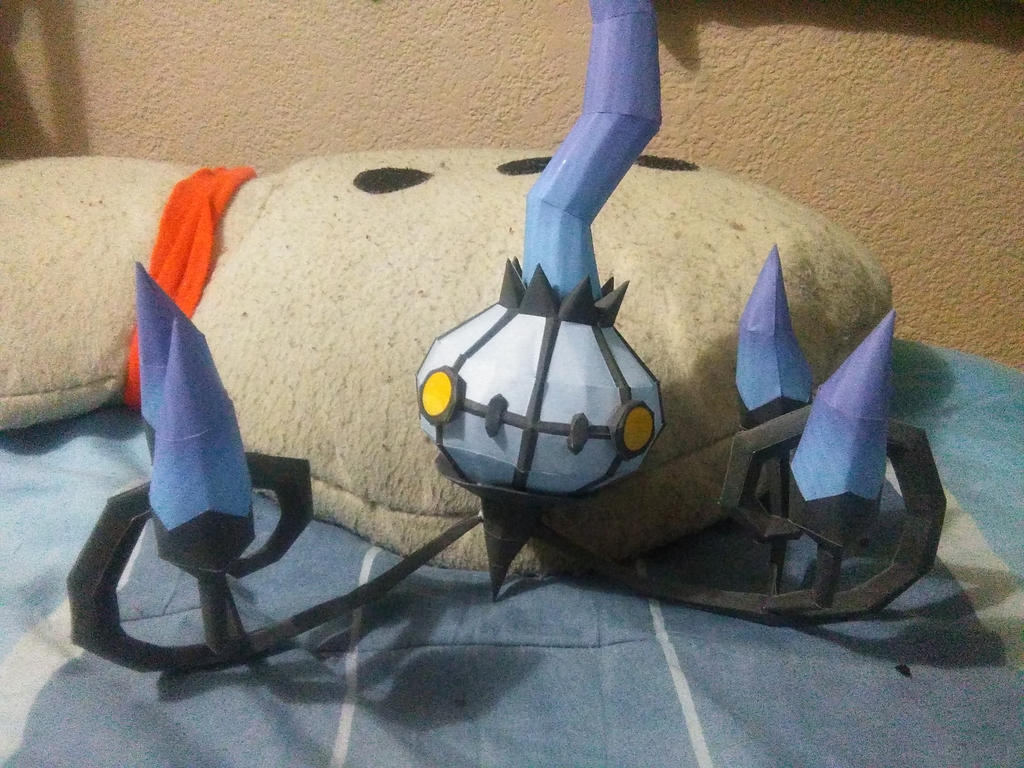 Chandelure papercraft (halloween)