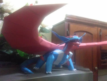 Mega salamence papercraft