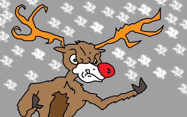 Rudolph the Drunken Reindeer by dlgothv on DeviantArt