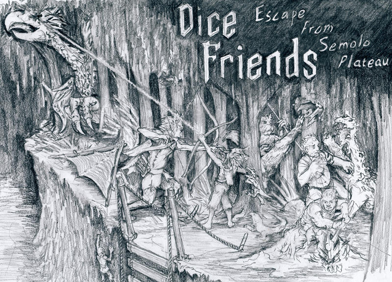Dice Friends - Escape from Somolo Plateau by eagi