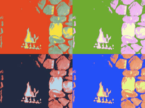 Fire Popart