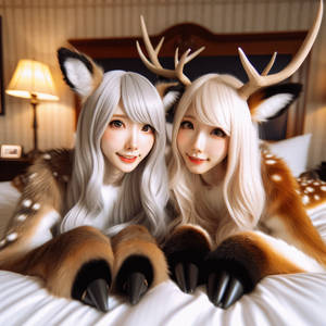 Two cutie Deers