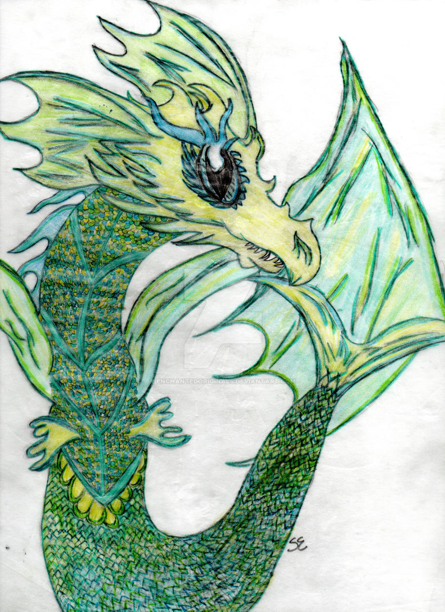 MerDragon by EnchantedOriginals on DeviantArt