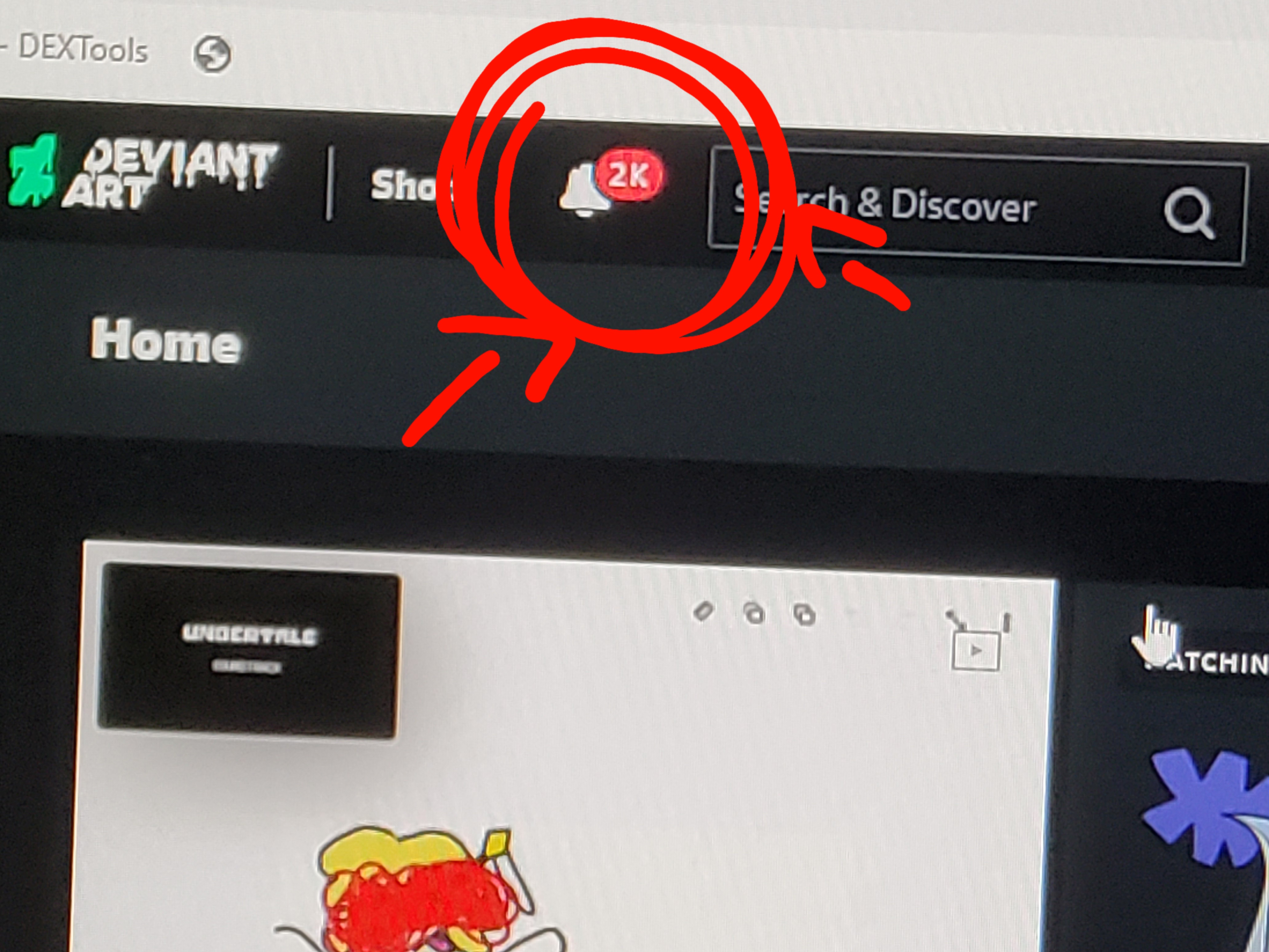 2K NOTIFICATIONS? by doorsforv on DeviantArt