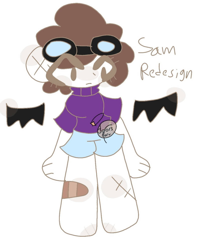 Sam Redesign! by doorsforv on DeviantArt