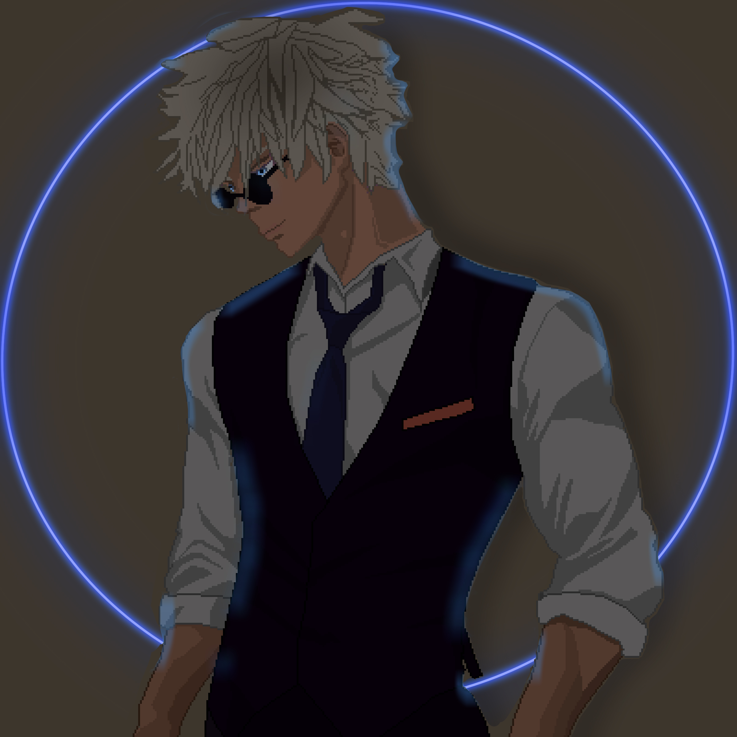 Gojo Satoru suit by MrDrowsky on DeviantArt