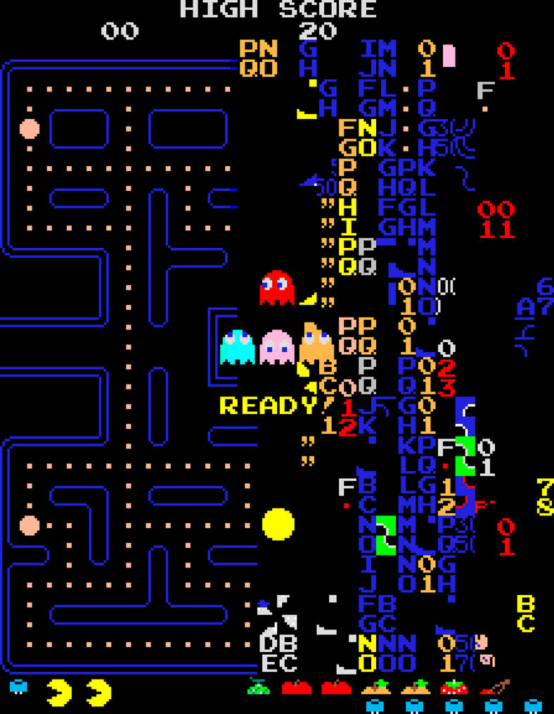 Pac-man level 256 by HakitoCZ on DeviantArt
