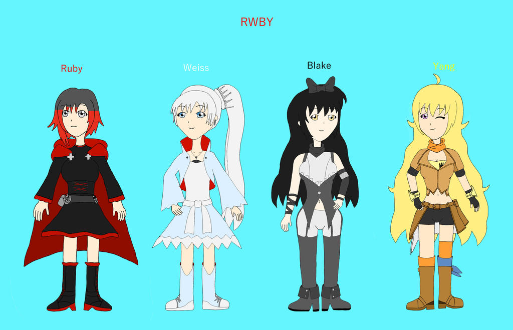 Team RWBY by Kaeru456 on DeviantArt
