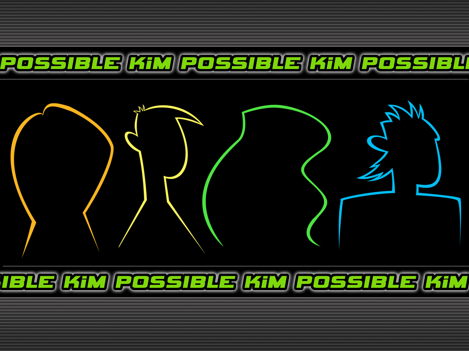 Kim Possible Silhouettes by Fritters on DeviantArt