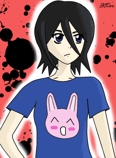 Bunny Rabbit Rukia Draw Rukia's Bunny Shirt by ARTtwins on DeviantArt