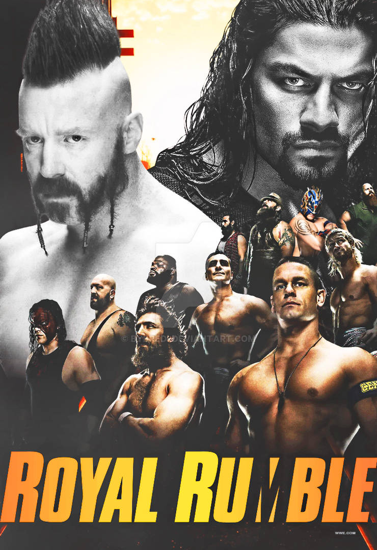 Royal Rumble 2016 Custom Poster. by ByBREDI on DeviantArt