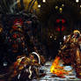 Warhammer 40K Emperor Throne Scene Touched Up
