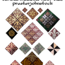 Various Medieval Floor Tiles