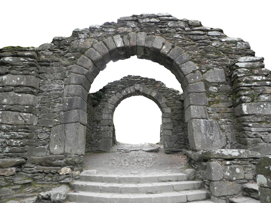 Pre-cut Stone Gateway