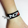 bracelet N7 'Mass effect'