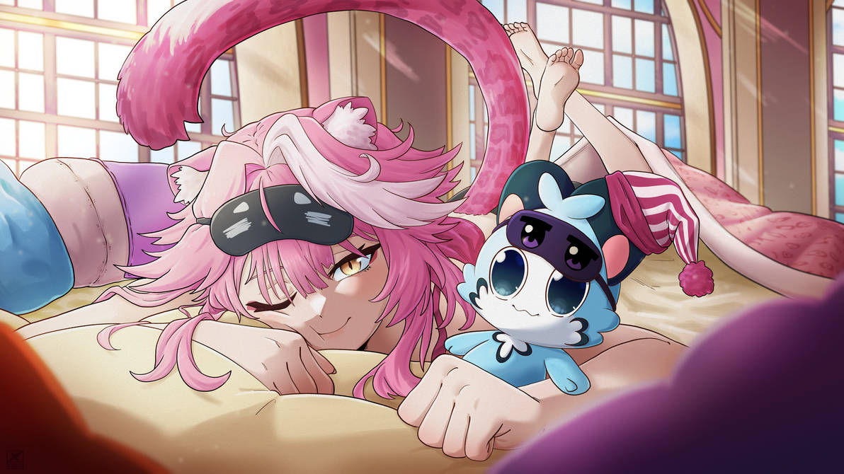 Deviantart Masterofsleep A big sleep for a big cat by SprigganDoArt on DeviantArt