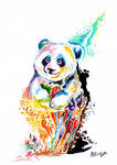 Panda bear by AriceOnly