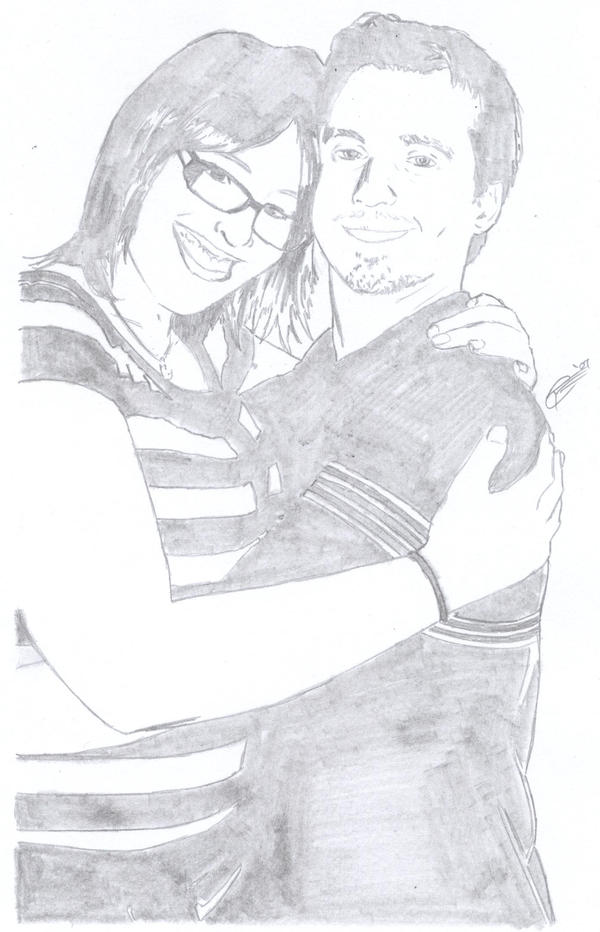 Kev Drawing Kev and Liz 2 by Sketch64 on DeviantArt