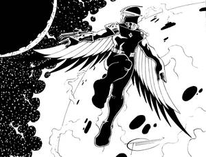 Dark Hawk 2 Inked