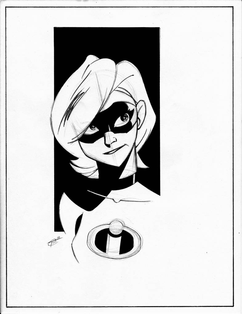 Mrs. Incredible by Sketch64 on DeviantArt