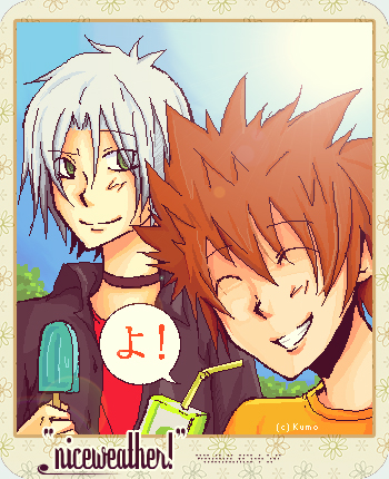 KHR: sunshine days.