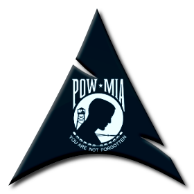 POW-MIA Arch Logo