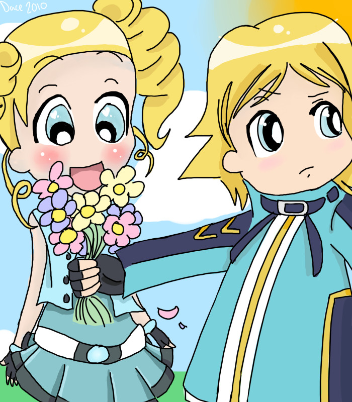 powerpuff girls bubbles and boomer anime