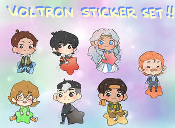 Voltron - Sticker Set