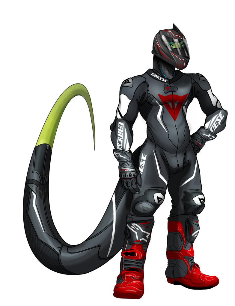 Biker Lizard by Lazlo74 on DeviantArt