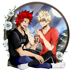 Fanart(My hero academia): Kiribaku