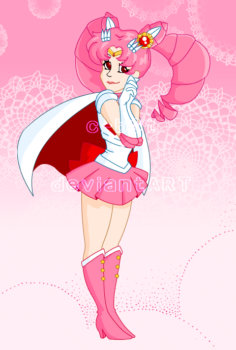 Sailor Chibi Moon Disney Style