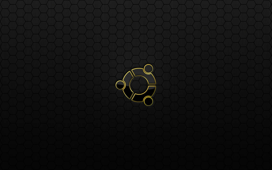 Ubuntu Black Metal Hex by monkeymagico