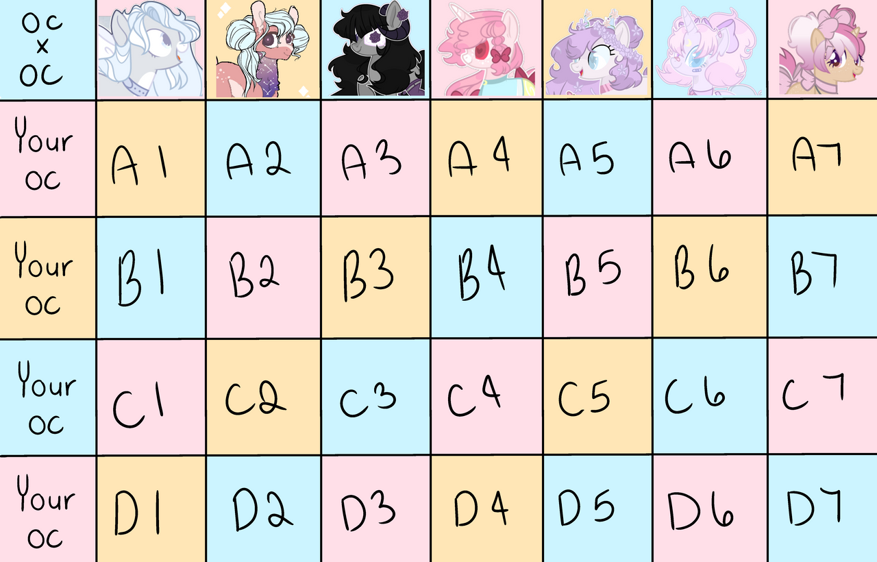 Breeding Rights Chart Breedingchart 4 by StaleBread-chan on DeviantArt