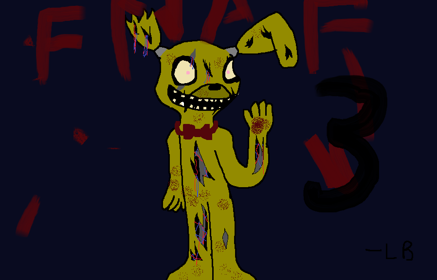 Springtrap Five Nights at Freddy's 3 Fanart