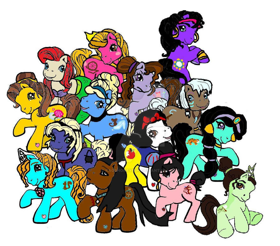 Extended Disney Princesses MLP