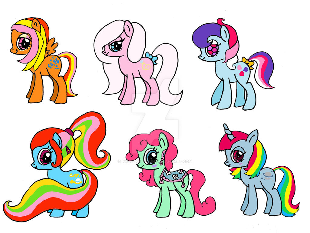 Pony Backyardigans My Little Pony Redesigns 6 by kaoshoneybun on DeviantArt
