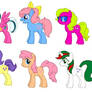 Fim Style G1 My Little Ponies