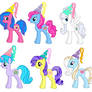 MLP FIM G1 Princess Ponies