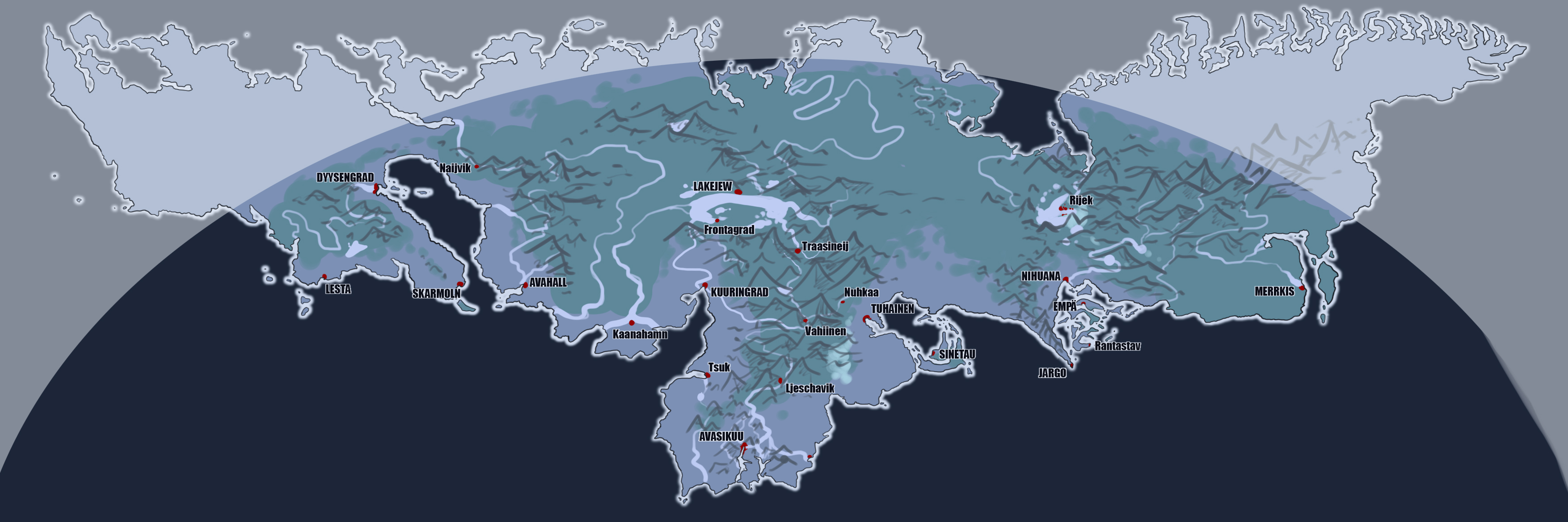 Map of Hostis