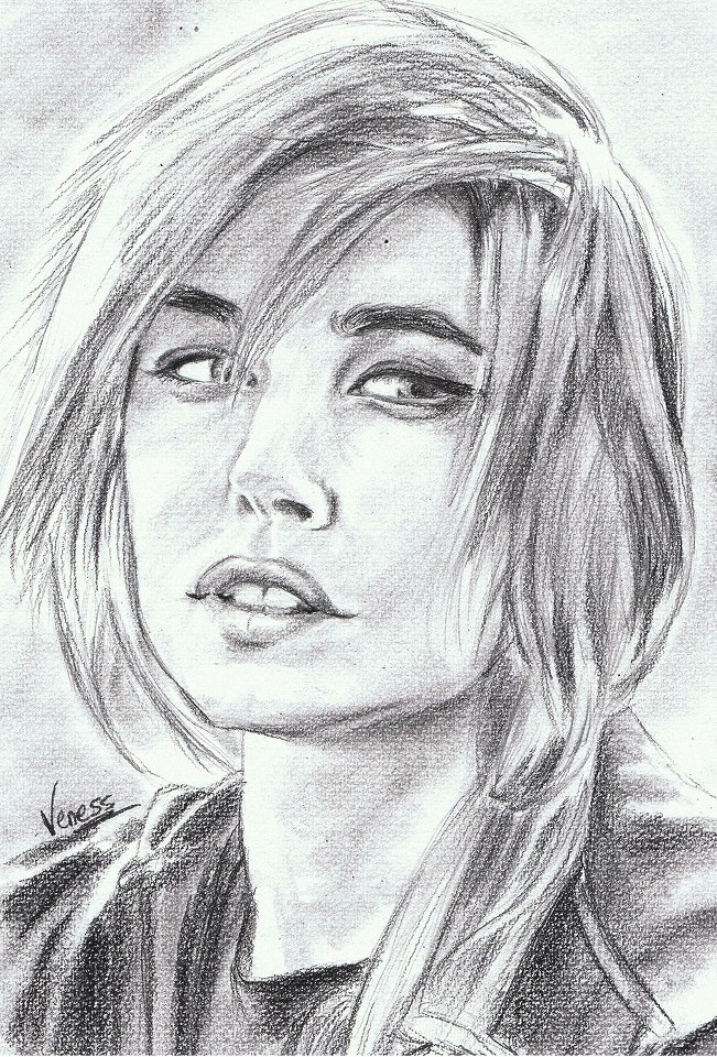 Cosplay Drawing Example Lightning modern cosplay drawing by Shirossen on DeviantArt