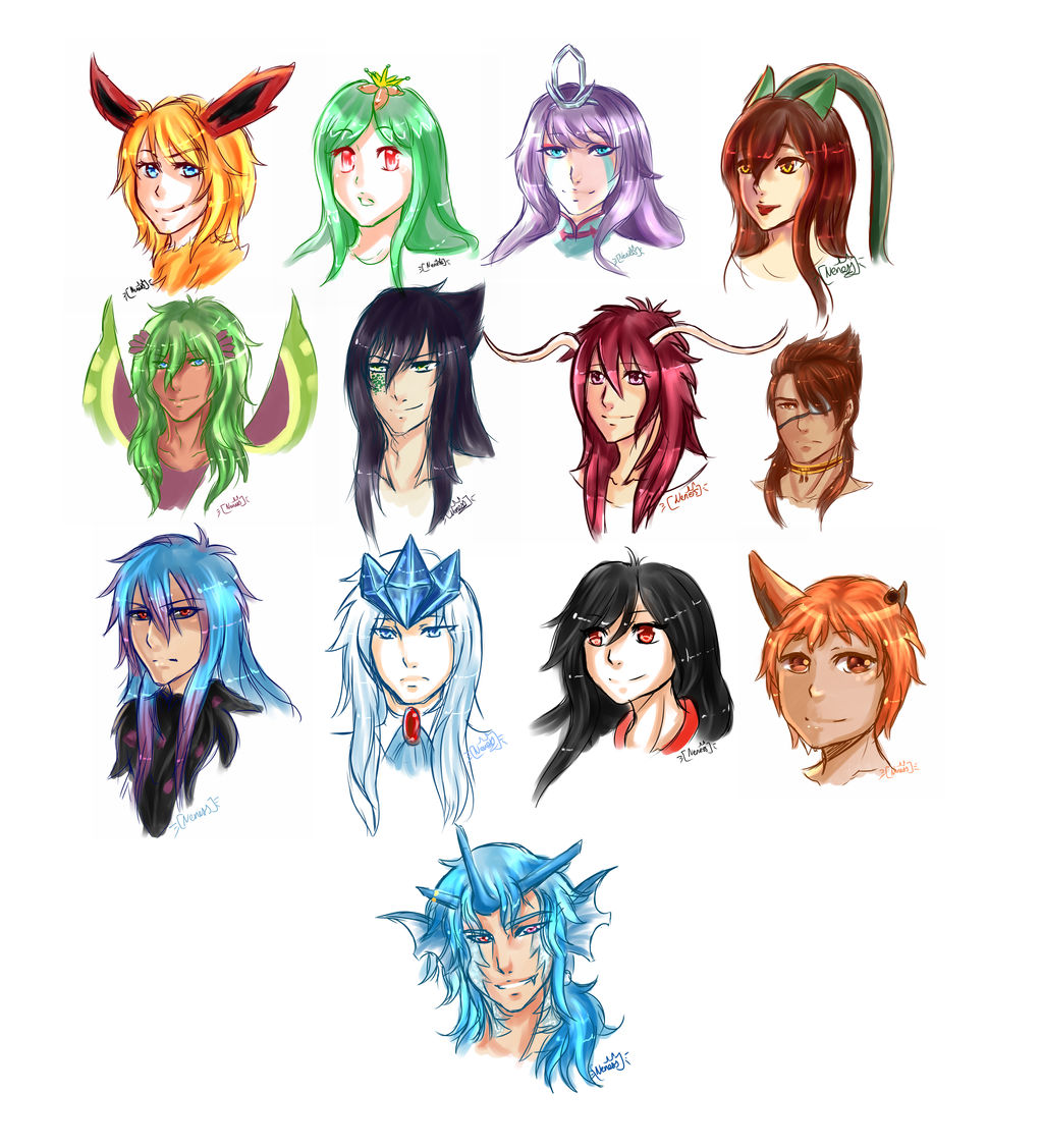 - PC - Batch headshots by Shirossen on DeviantArt