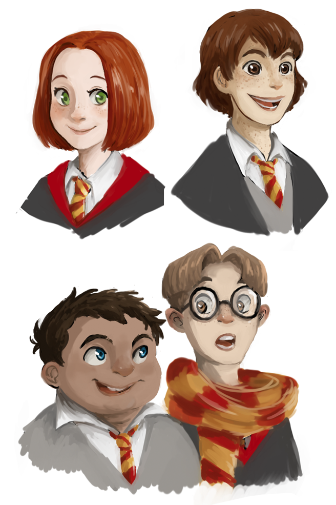 HP AU: The kids