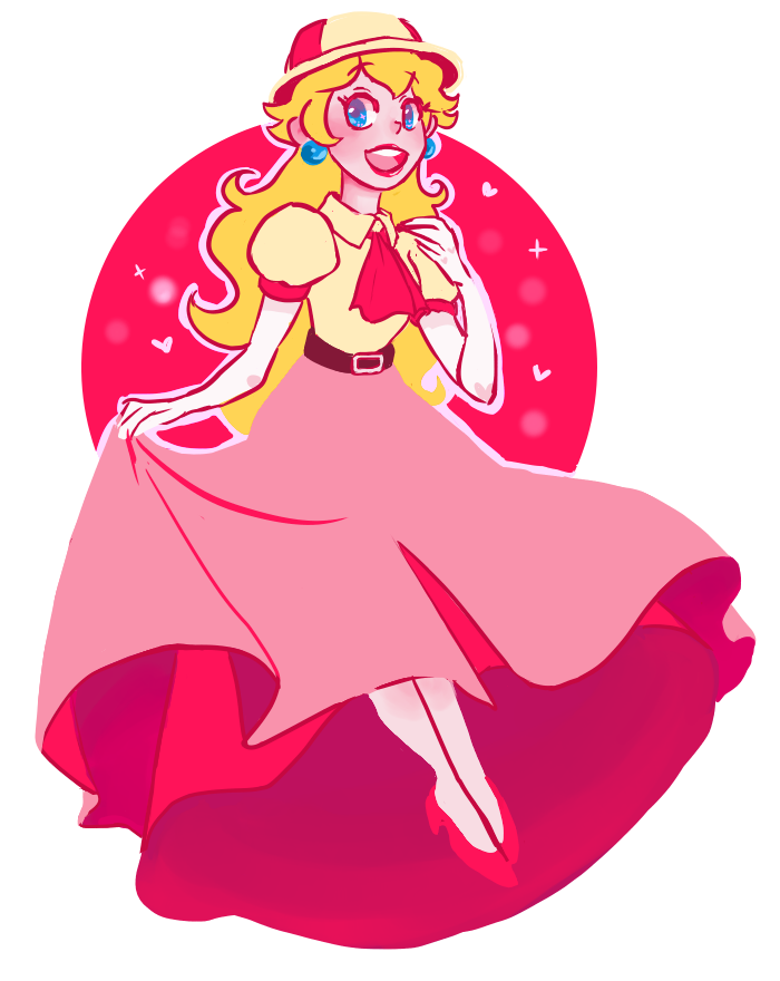 Princess Peach for huevember