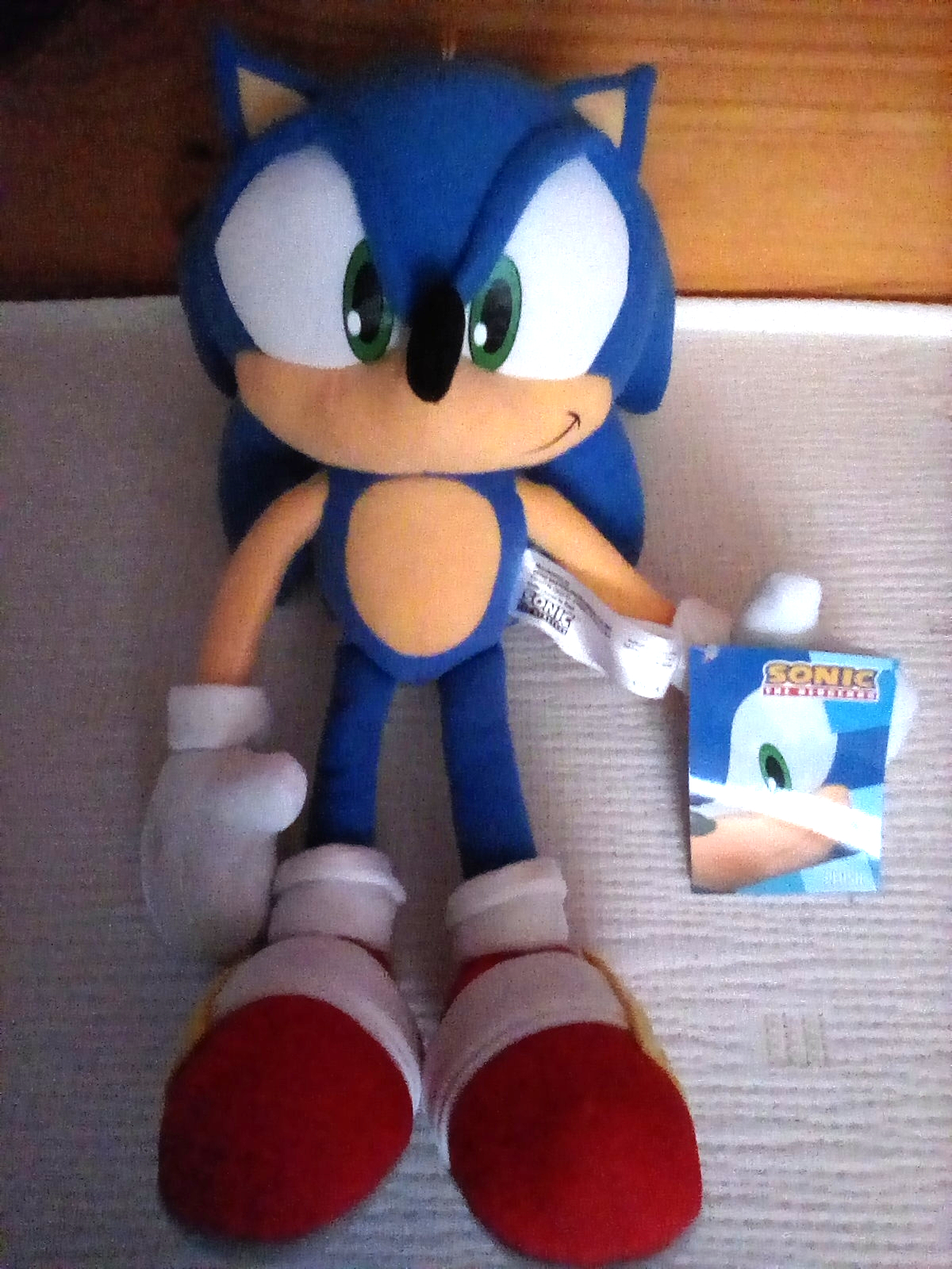 GE Animation GE-52749 Sonic the Hedgehog 14 Sonic Stuffed Plush