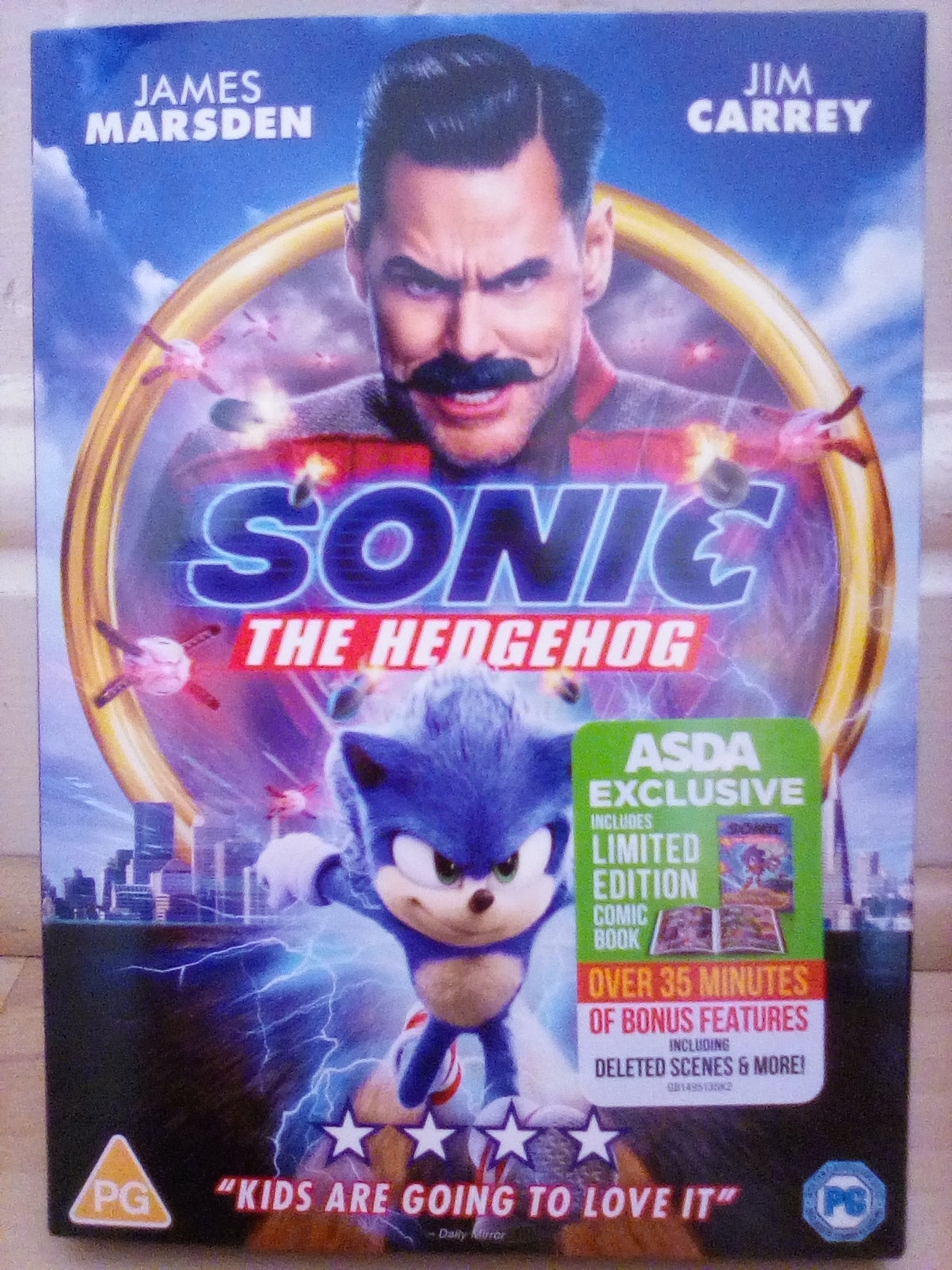 Filme Dvd Sonic The Hedgehog